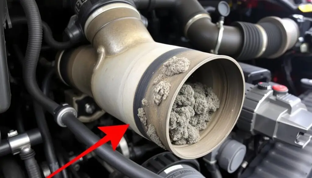 Diagnostic testing procedure for DPF backpressure on ISX engine