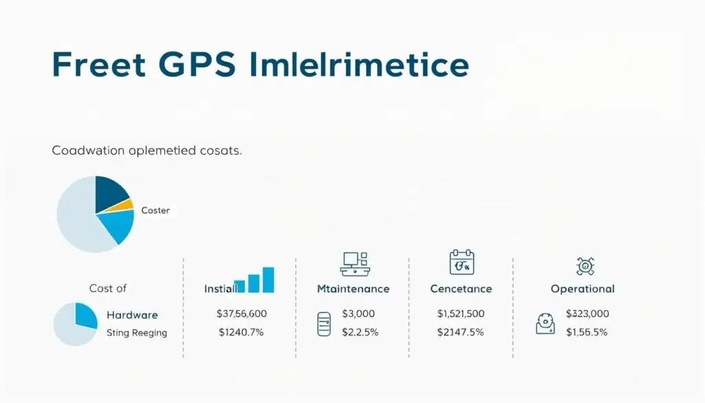 Detailed breakdown of GPS fleet tracking costs including hardware pricing, installation fees, monthly subscriptions, and volume discount structures