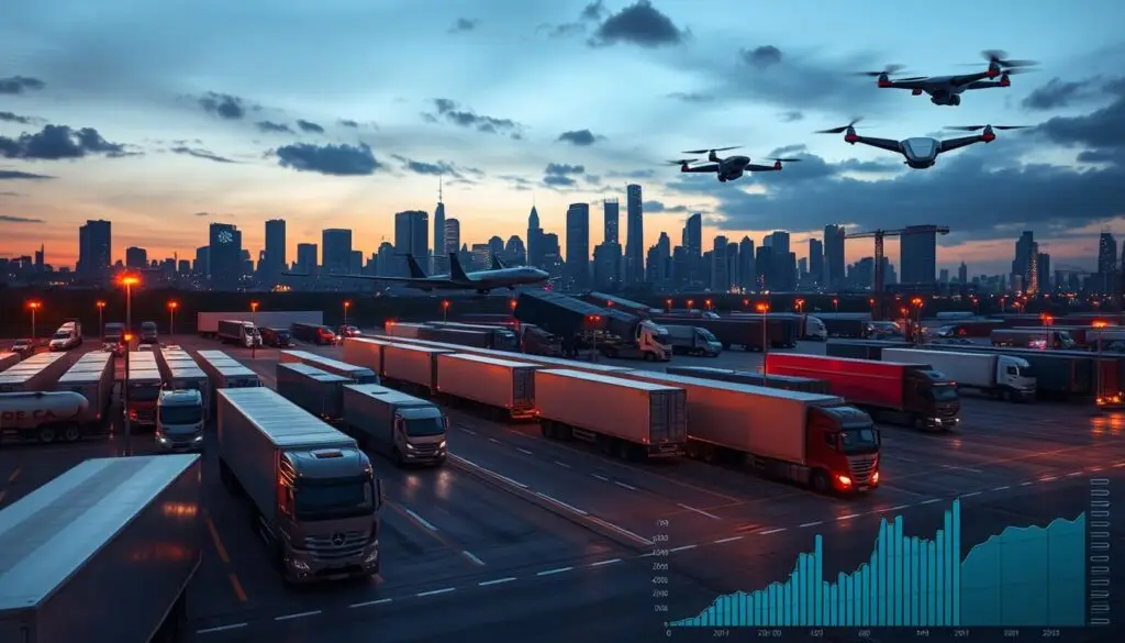 Fleet management innovations displaying digital transformation in commercial trucking operations