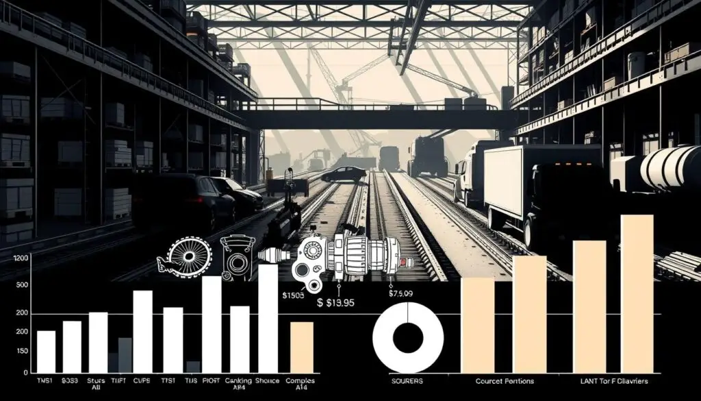 detailed cost comparison breakdown of fleet parts procurement strategies