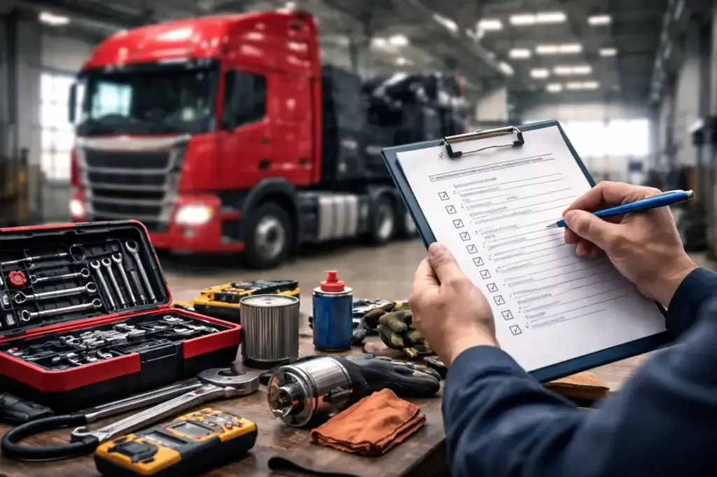 Heavy Duty Truck Preventive Maintenance Checklist: Complete Guide