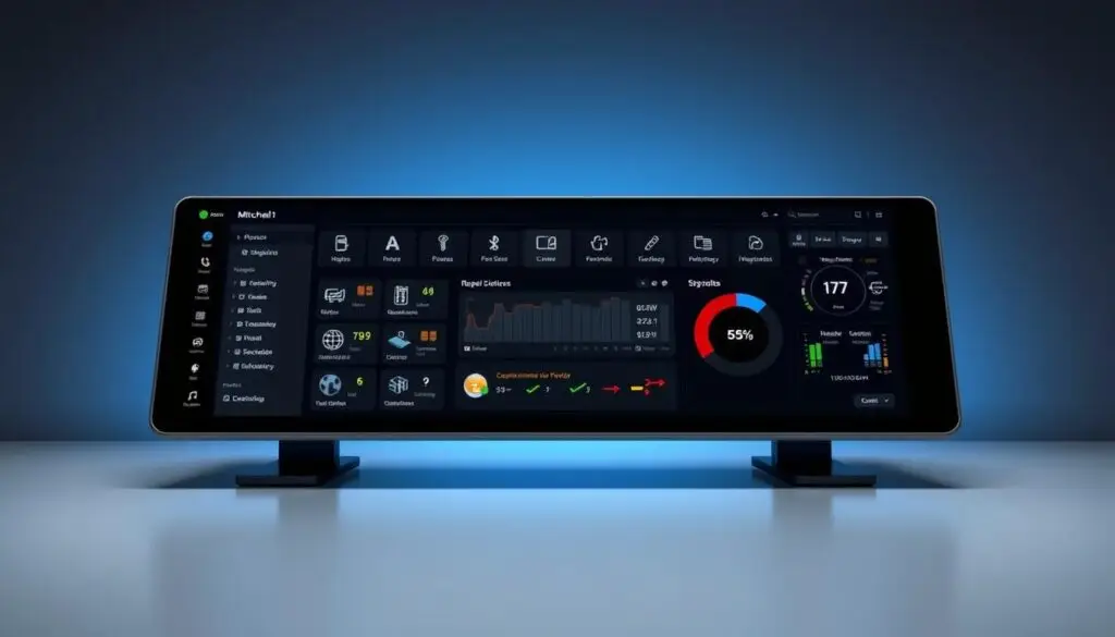 Mitchell1 fleet maintenance software dashboard