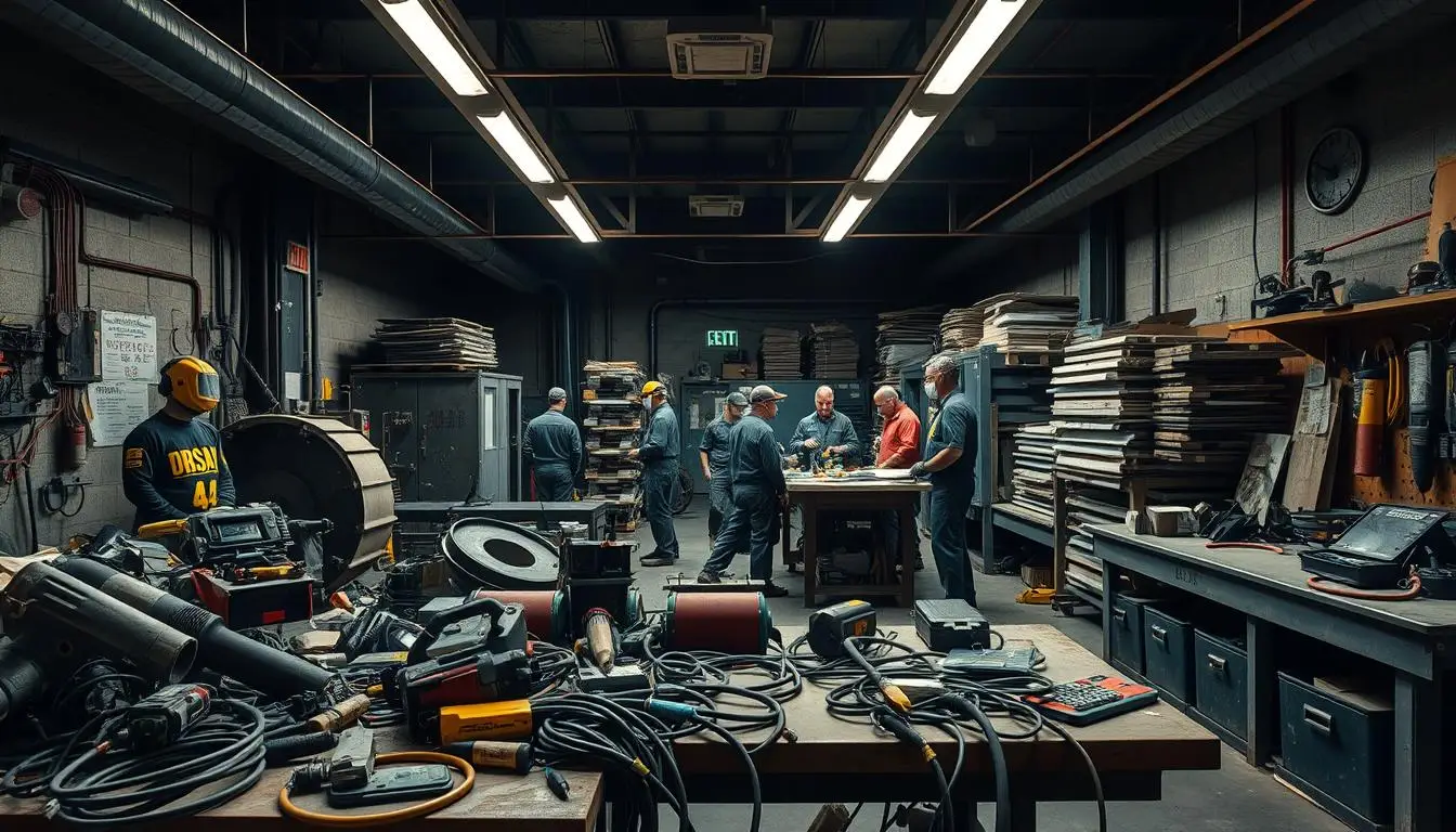 OSHA safety violations heavy duty shops