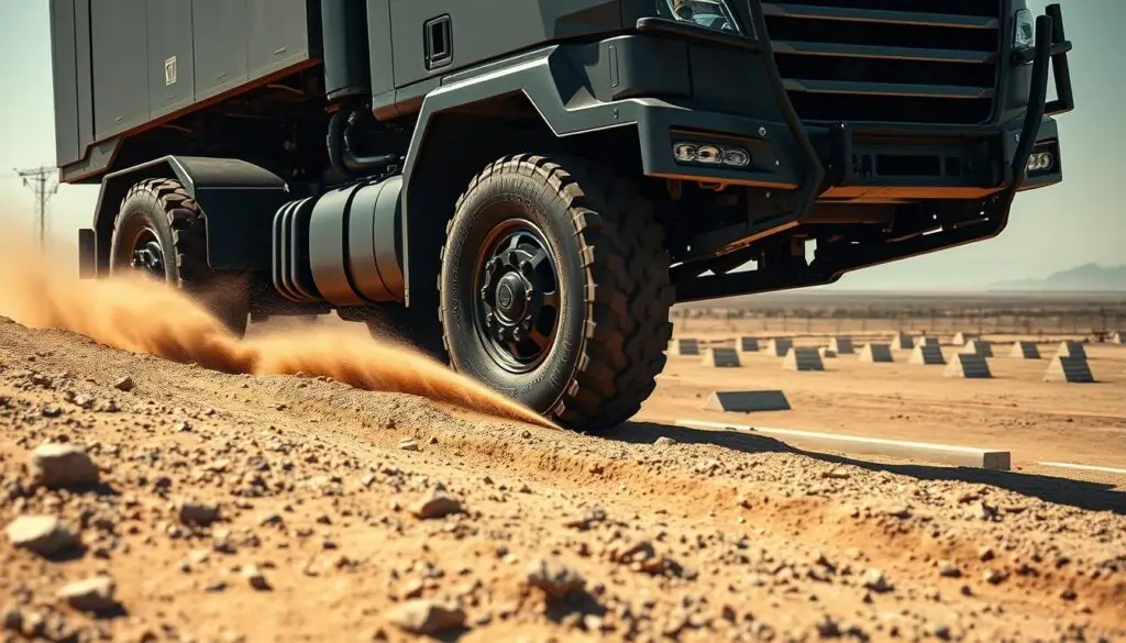 Aurora autonomous freight truck operating on Texas Interstate 45 with sensor arrays visible