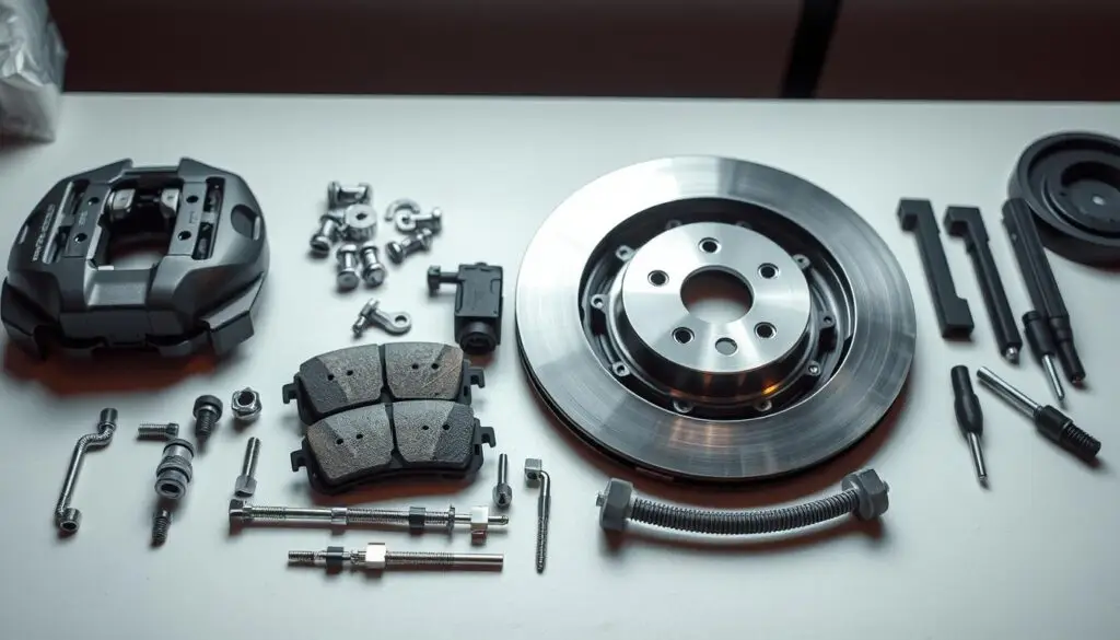 Commercial air brake components including compressor chambers and ABS modulators for ASE testing