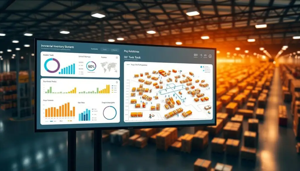Commercial vehicle inventory tracking system showing floor plan status and aging metrics