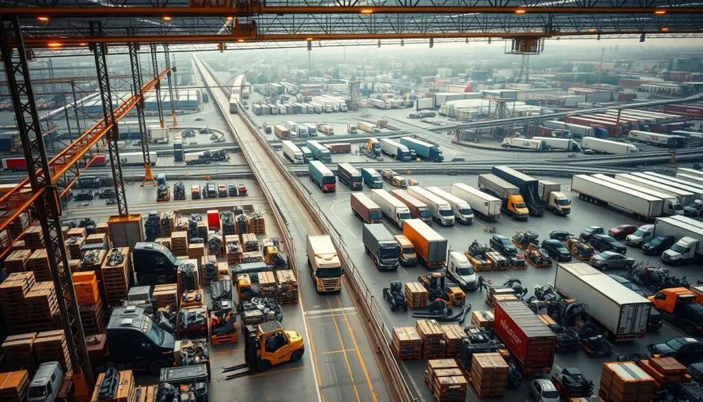 distribution channels and supply chain network for commercial truck parts sourcing