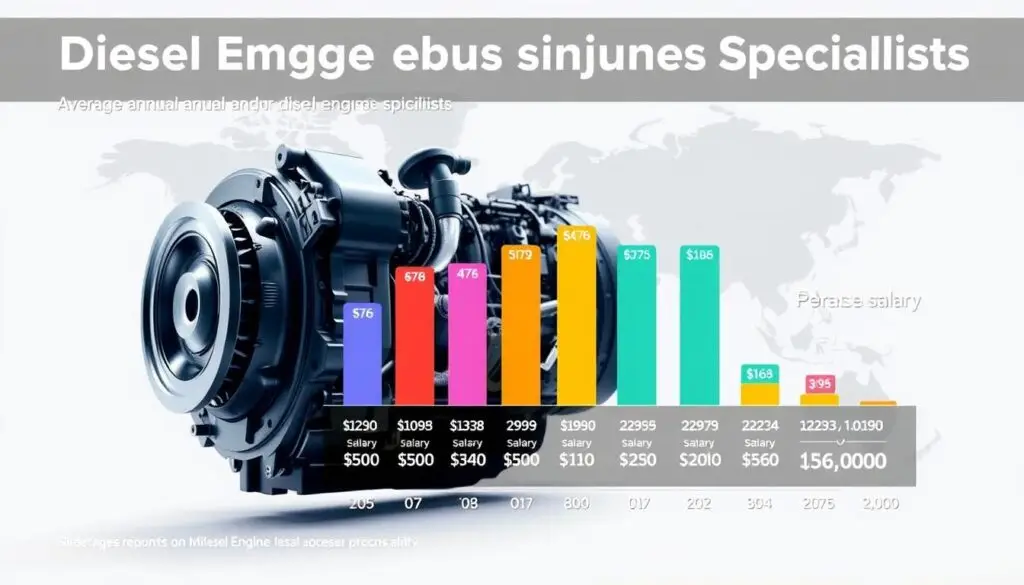 diesel engine specialist salary by region