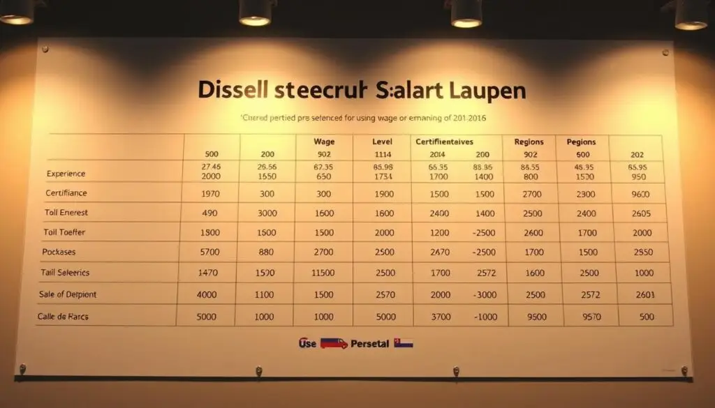 diesel technician salary comparison across different work environments