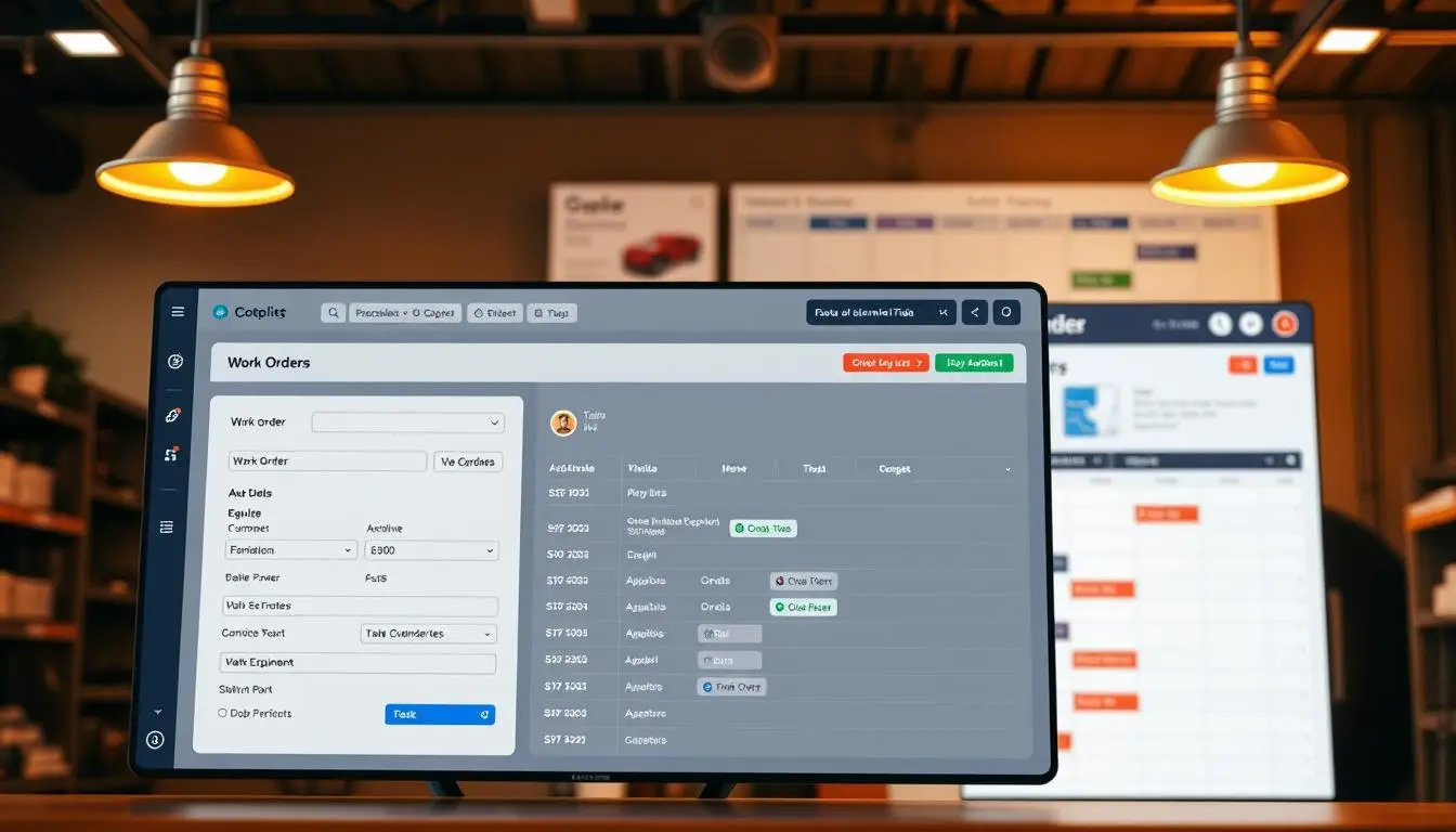 digital work orders shop