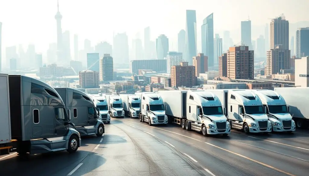 electric semi trucks