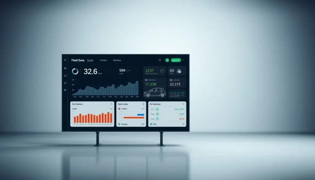 fleet data management systems interface showing integrated parts inventory tracking