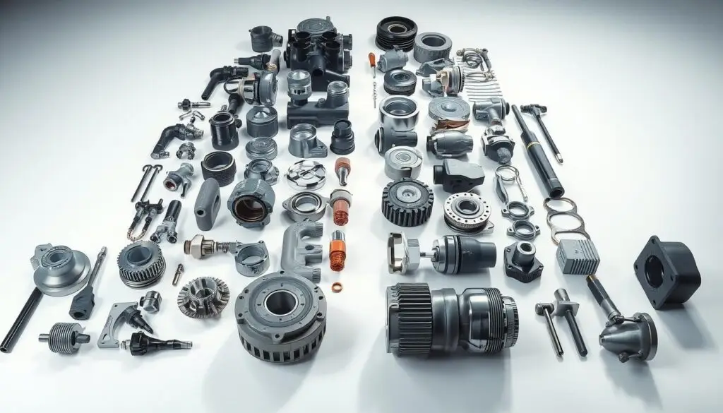 manufacturing quality control processes for OEM and aftermarket heavy equipment parts