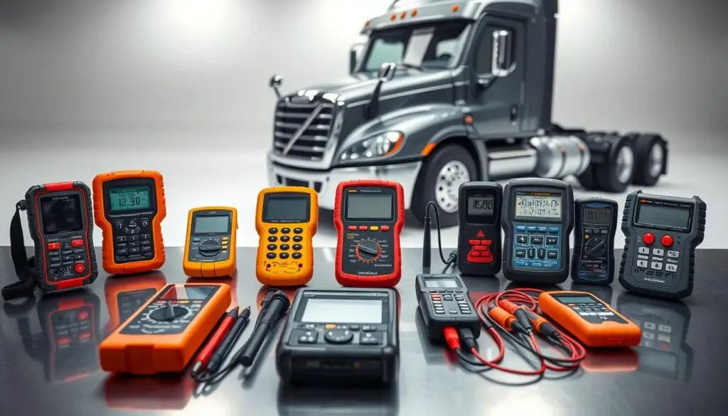 Side-by-side comparison of heavy duty diagnostic scan tools for commercial trucks