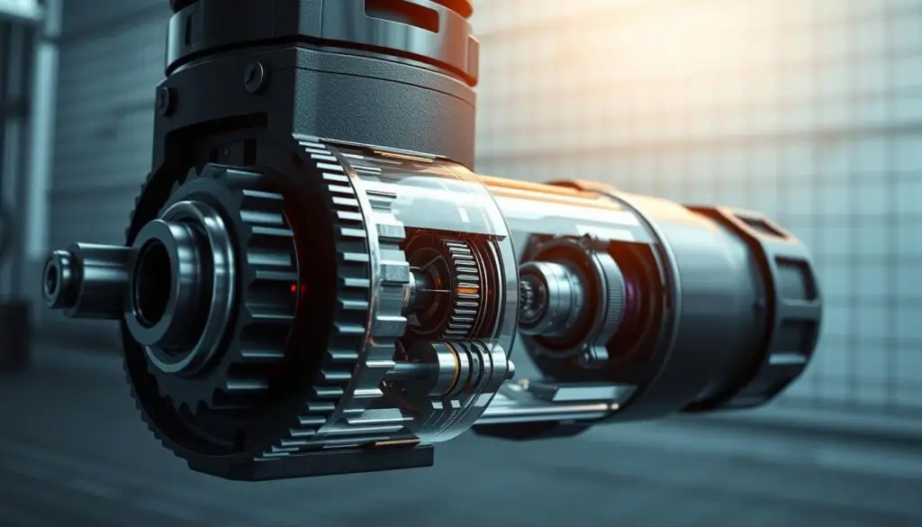 impact wrench mechanism showing hammer and anvil system