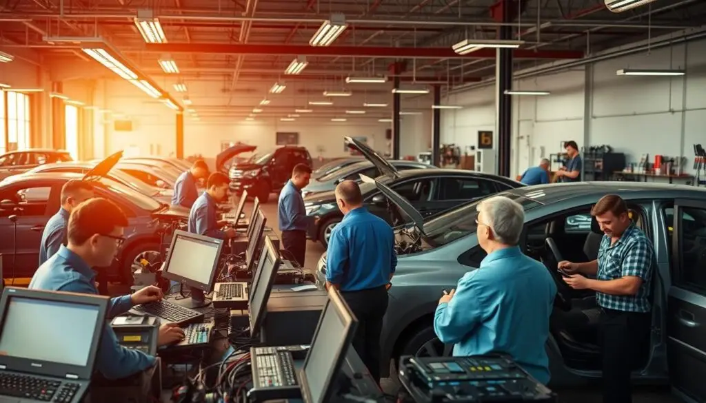 streamlined communication workflow between technicians and service advisors