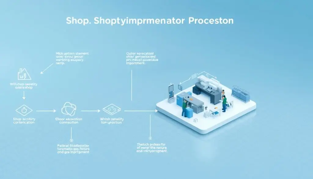 workflow optimization chart showing productivity improvements in automotive repair shops