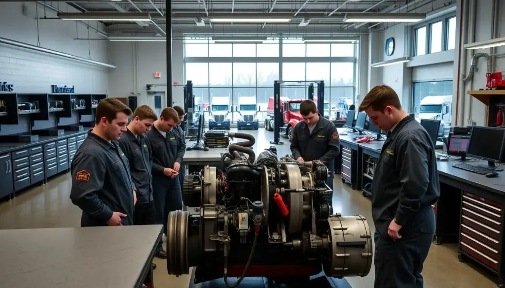 vocational diesel programs classroom