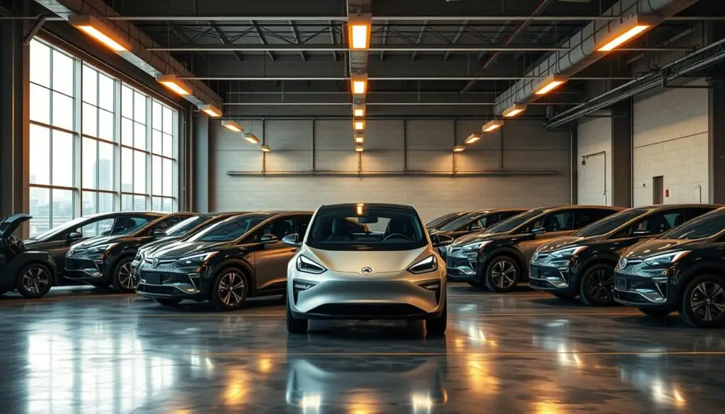 Fleet electrification ROI planning session with commercial vehicle assessment