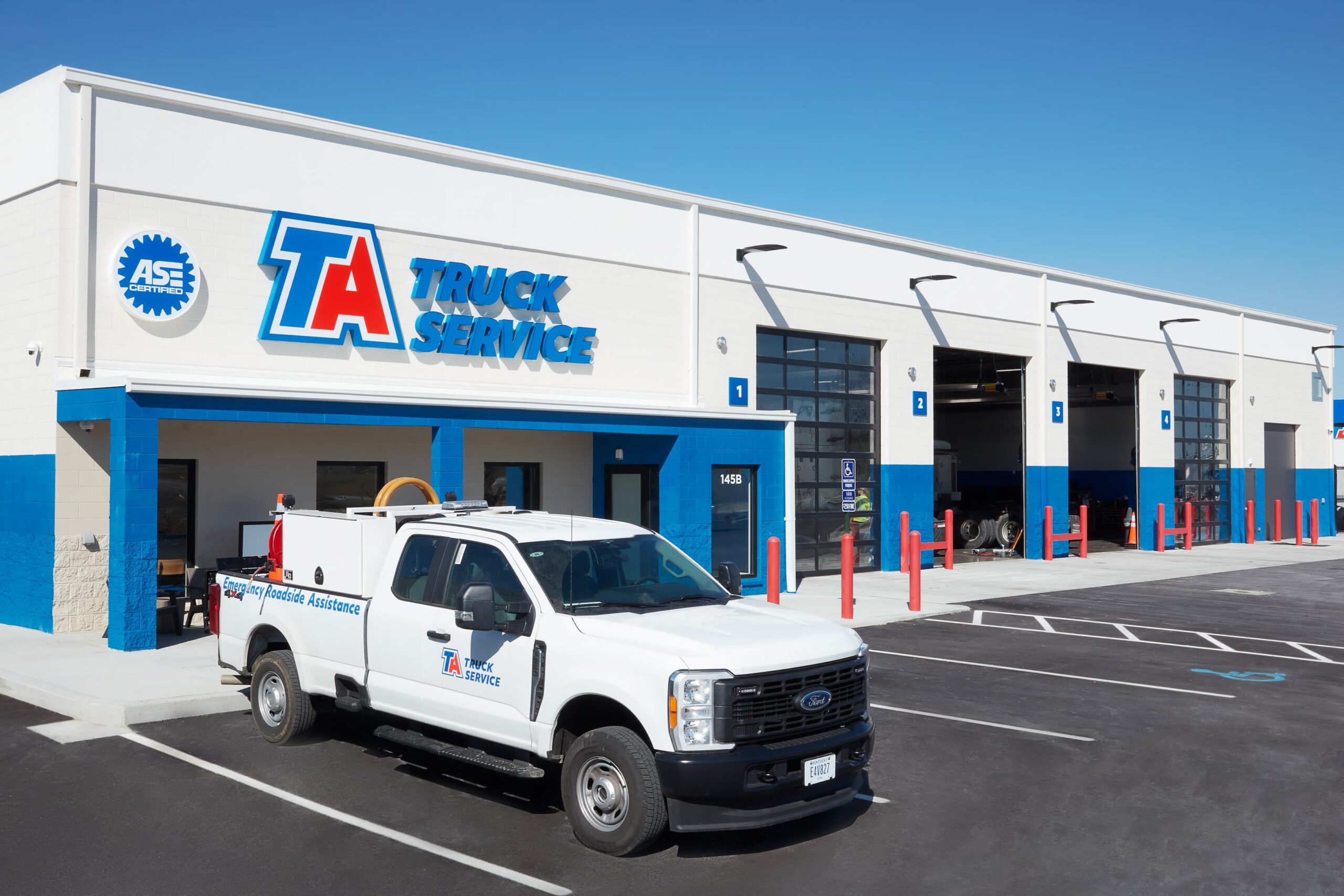 TravelCenters of America full-service travel center with truck parking and driver amenities