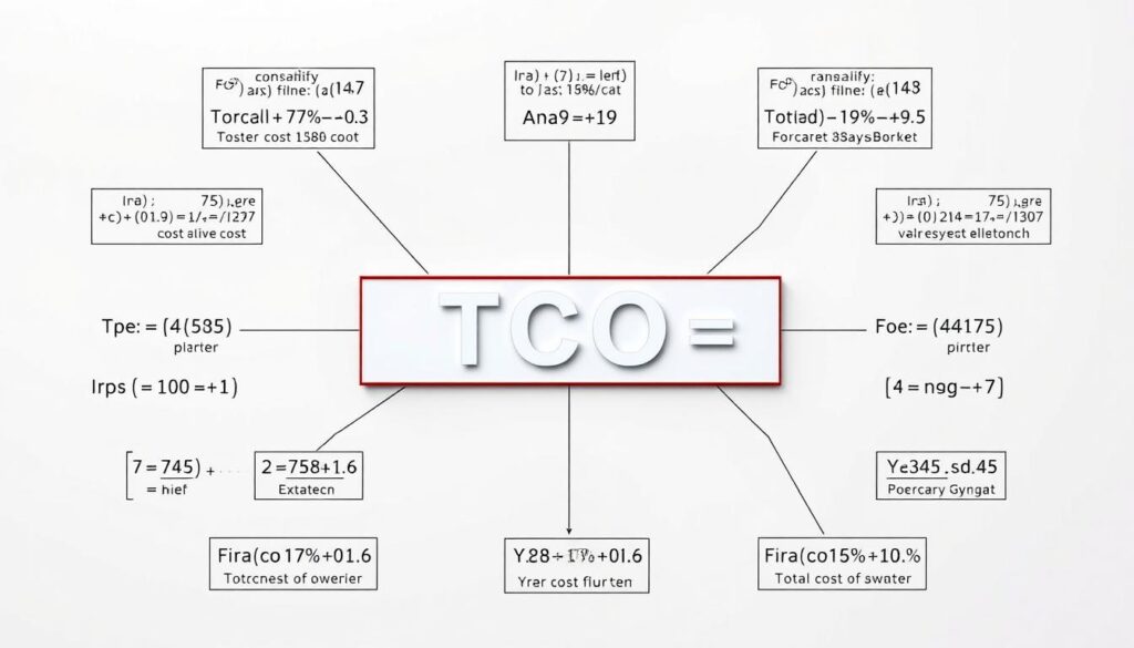 fleet total cost of ownership analysis framework showing expense categories