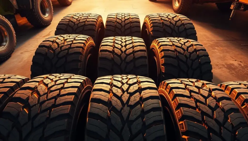 Diagram showing optimal tire rotation patterns for commercial truck fleets