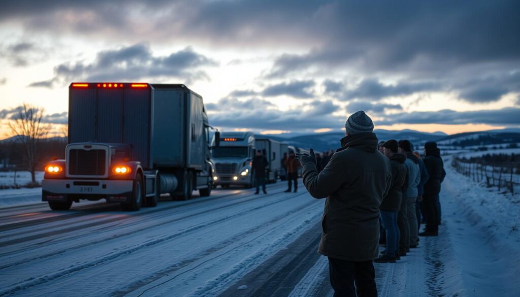 winter driver training procedures and cold weather operating protocols for commercial fleet vehicles