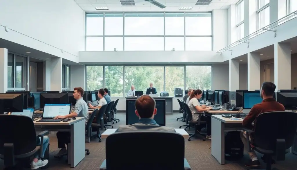 ASE recertification exam at computer-based testing center