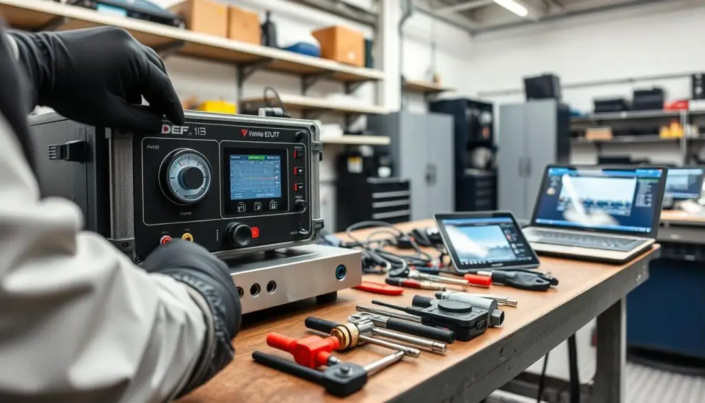 DEF pump failure diagnostic testing for SCR troubleshooting