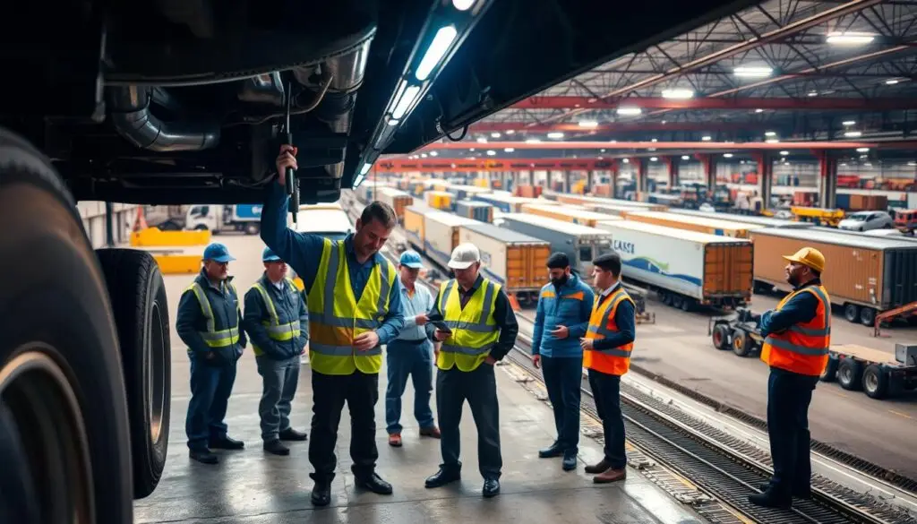 DOT inspector reviewing career opportunities and salary advancement potential