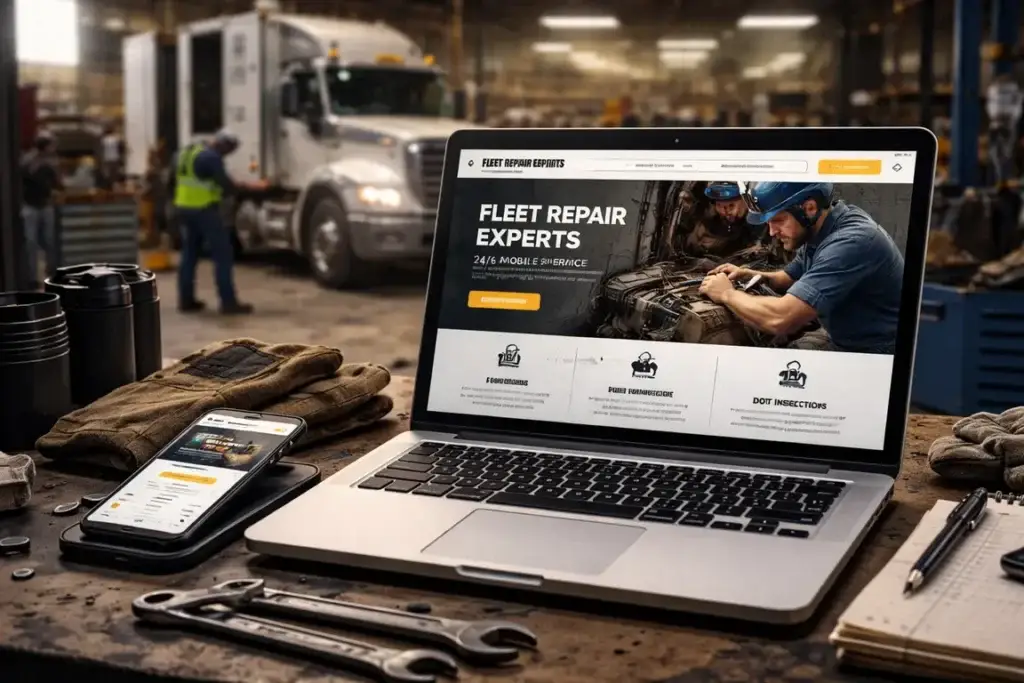 Diesel Shop Website Design