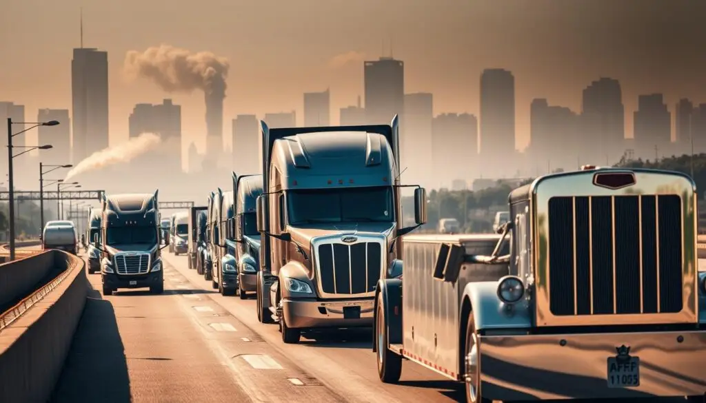 Infographic explaining EPA 2027 heavy-duty emissions requirements and their timeline for implementation