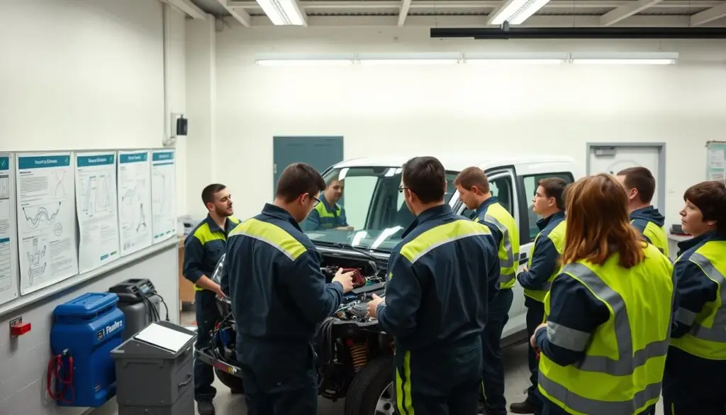 EV training for diesel technicians