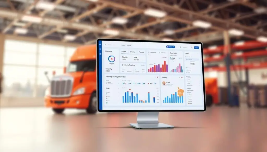 Fullbay software showing service order workflow and parts management dashboard