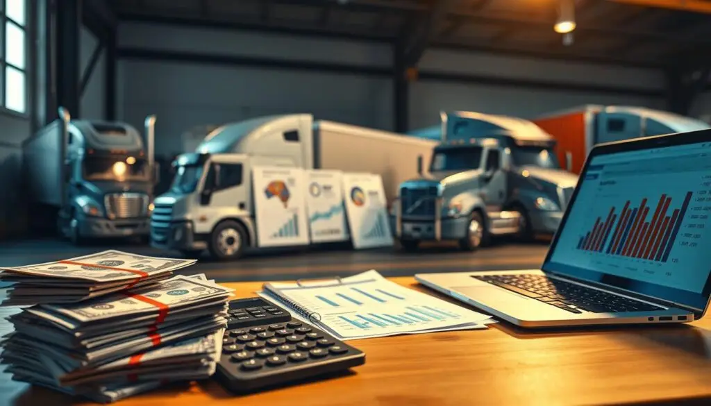 Finance team analyzing fleet electrification total cost of ownership and incentive stack for investment decision