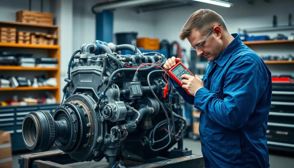 MAF sensor testing procedures for diesel engines