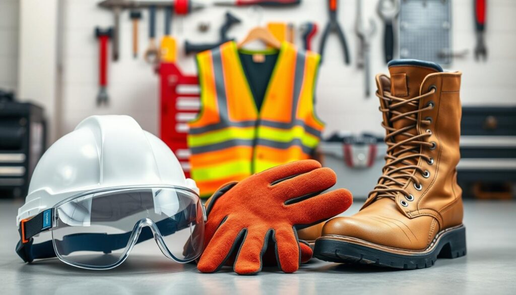 PPE requirements for fleet maintenance workers