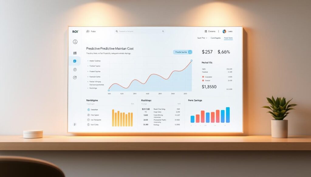 ROI calculation for predictive maintenance cost savings