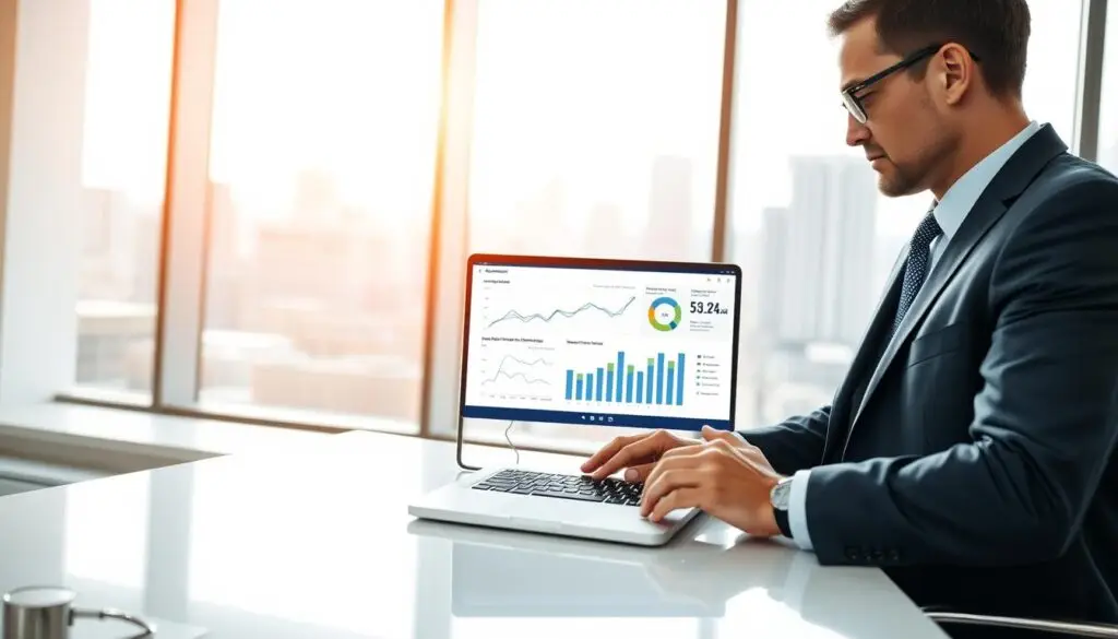 Financial ROI analysis chart for fleet idle reduction program