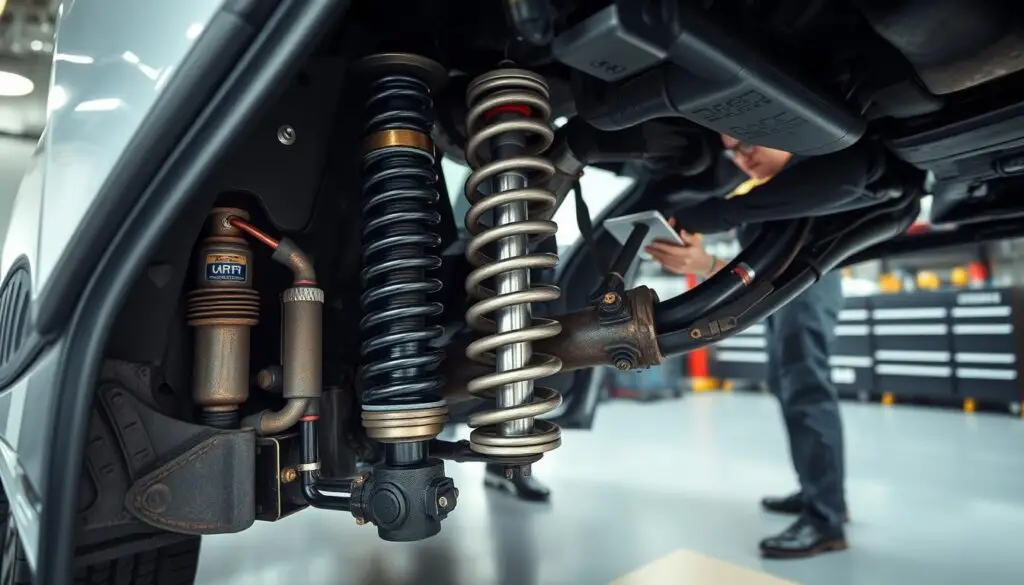 air suspension failure signs diagnostic inspection
