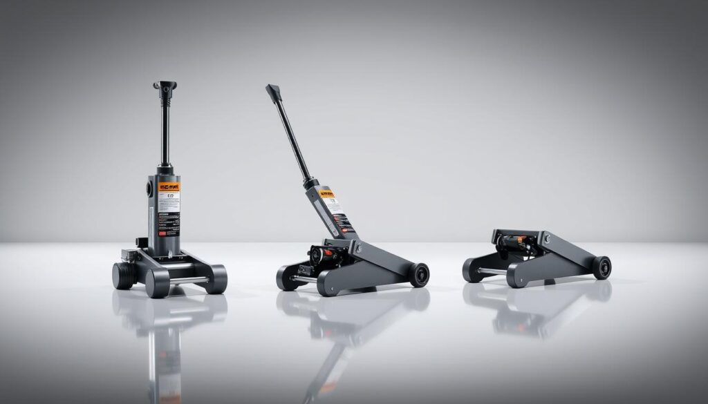 Comparison of top-rated 20-ton air hydraulic floor jack models for professional use
