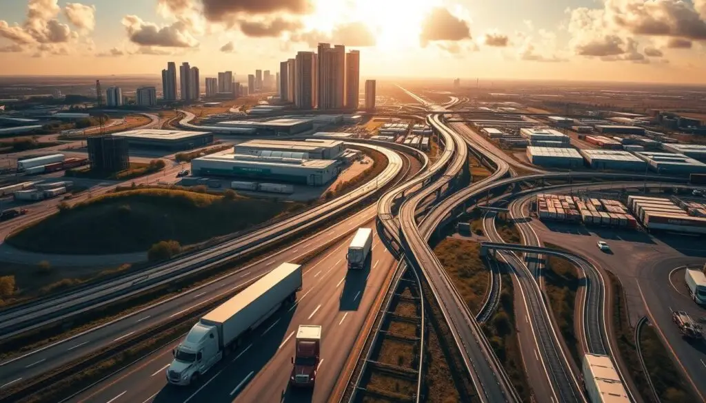 Infographic showing major trucking and logistics M&A transactions exceeding one billion dollars