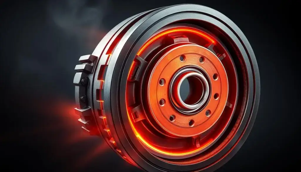 brake drum temperature heat dissipation mechanisms