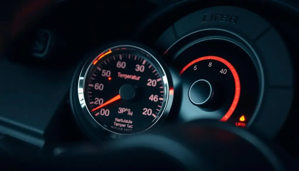 brake fade temperature monitoring