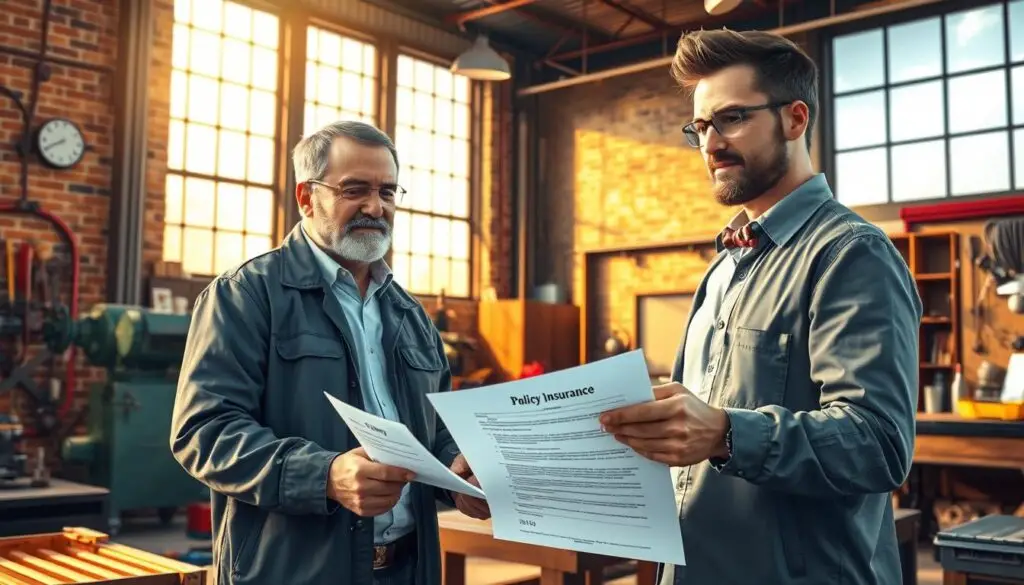 Commercial property insurance protecting heavy duty shop equipment and facilities