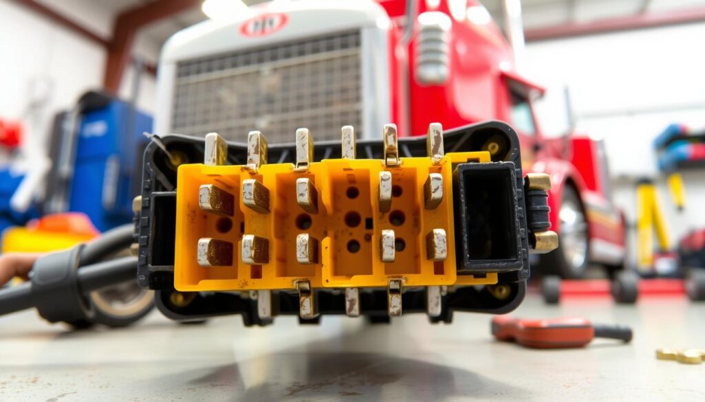 Common trailer light problems showing connector diagnosis techniques for intermittent and complete failures
