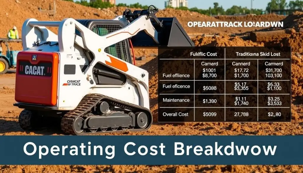 Cost comparison breakdown for compact track loader and skid steer ownership and operation