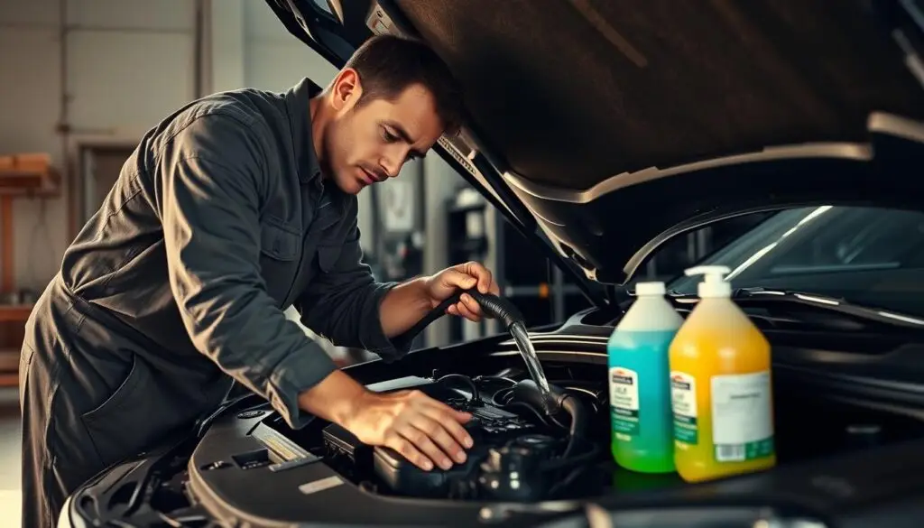 coolant flush