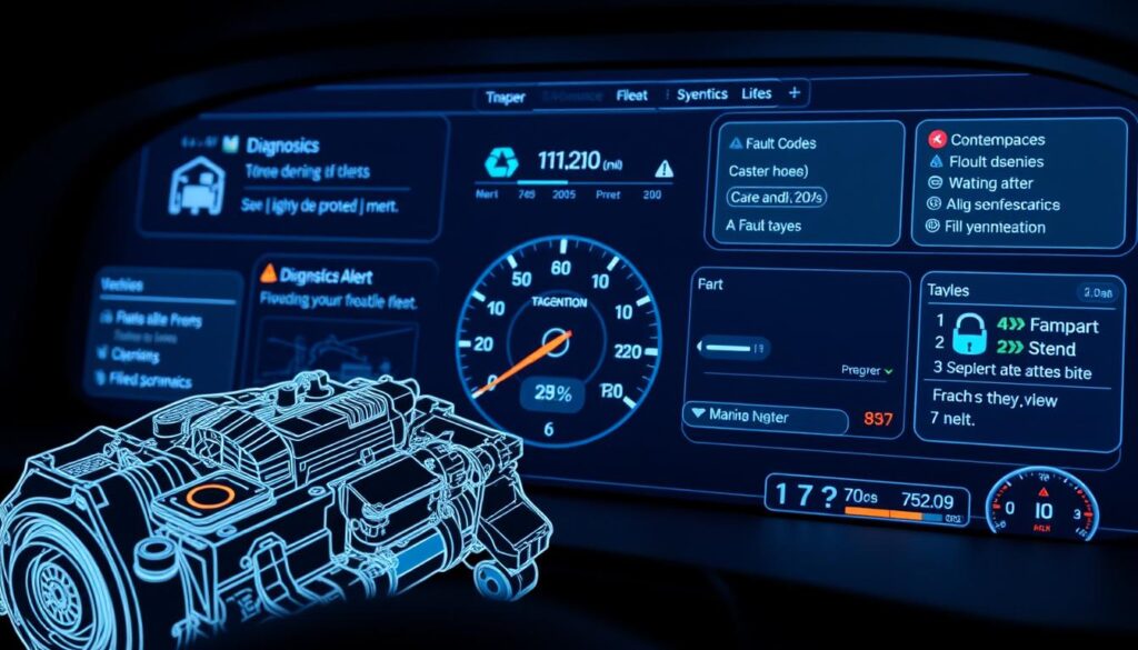 diagnostic codes and maintenance alerts workflow