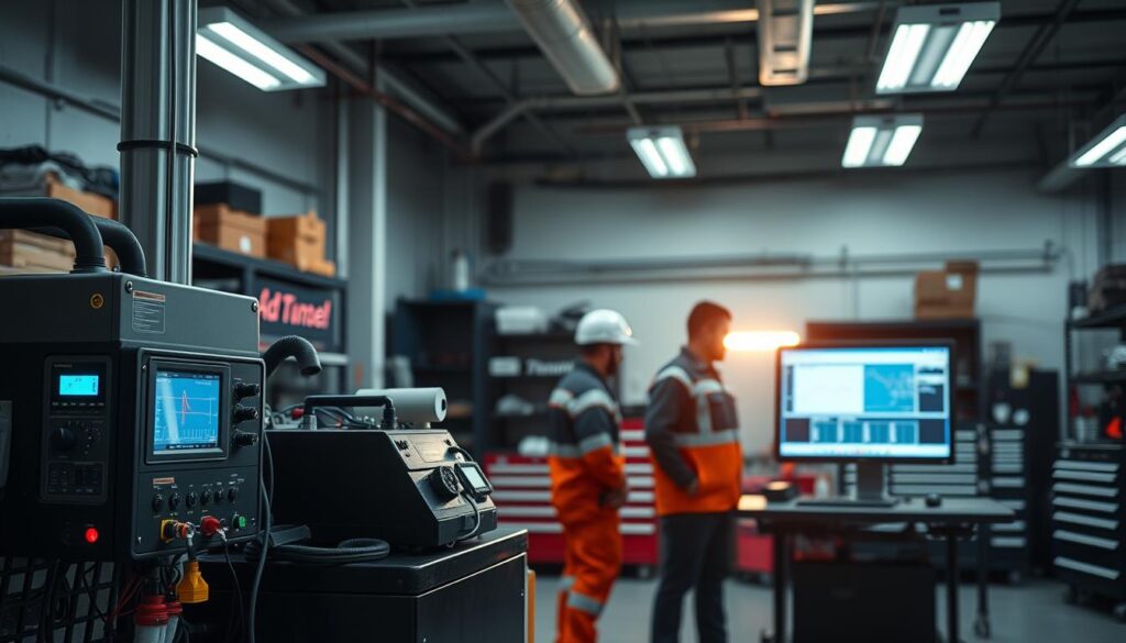 Aftertreatment system diagnostic equipment for DPF and SCR troubleshooting